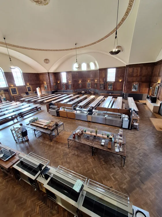 Haileybury dining hall